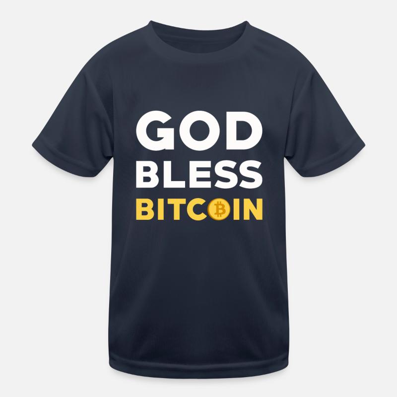 Le Bitcoin T-shirt sport Enfant