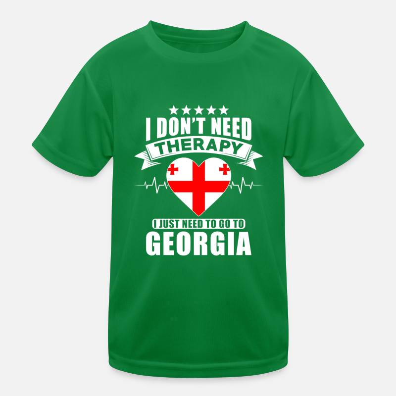 Georgia I do not need Therapy Kinder Funktions-T-Shirt
