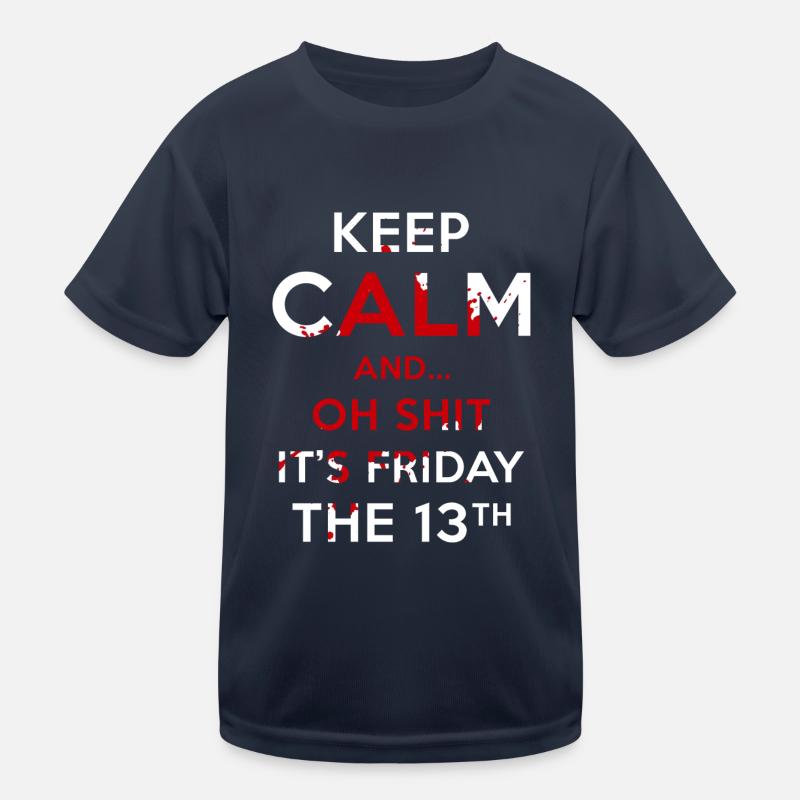 Superstition Friday 13. Kids Functional T-Shirt