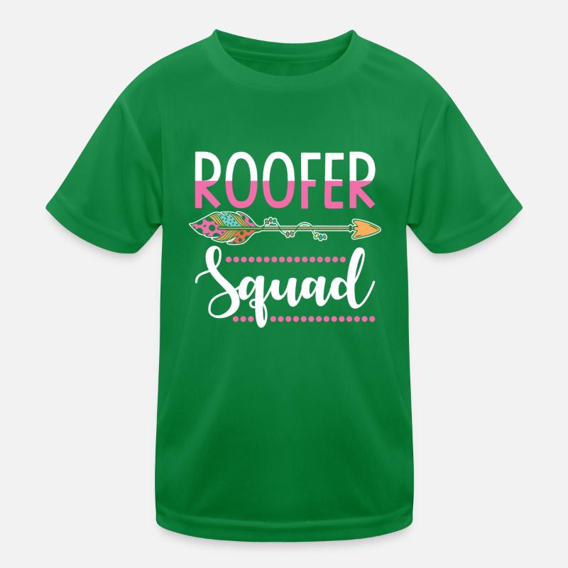Roofer Kids Functional T-Shirt