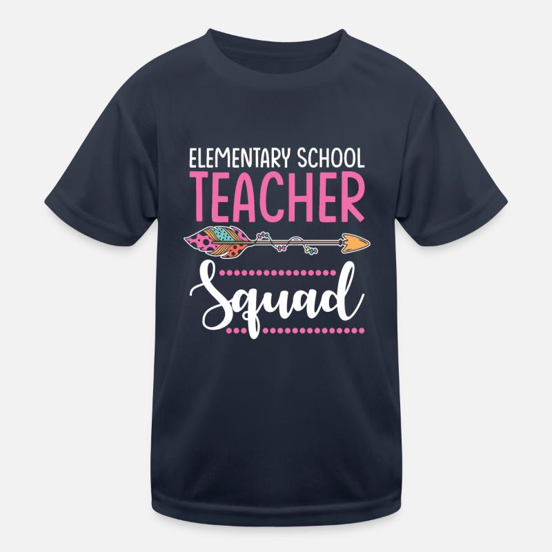 elementary school teacher group Kids Functional T-Shirt