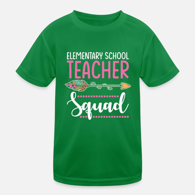elementary school teacher group Kids Functional T-Shirt