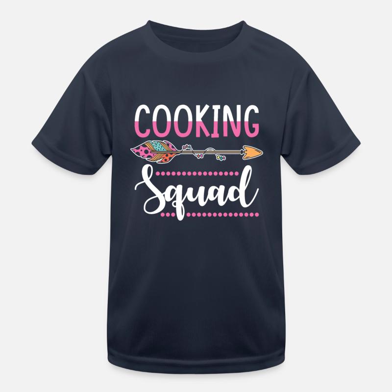 cooking group Kids Functional T-Shirt
