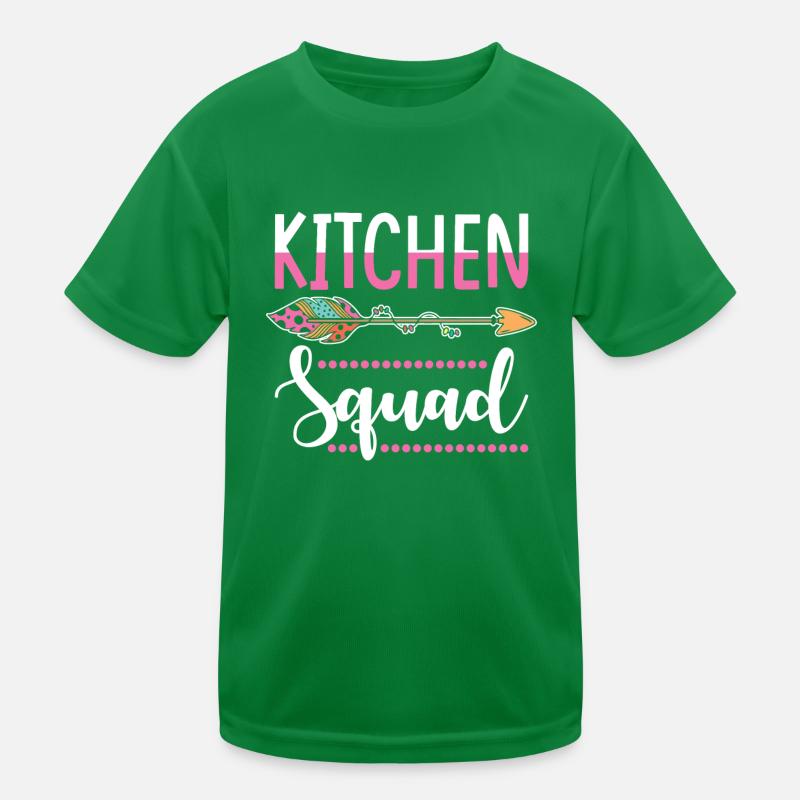Kitchen worker group Kids Functional T-Shirt