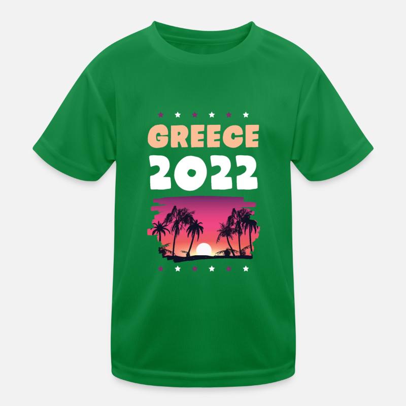 Grèce 2022 T-shirt sport Enfant