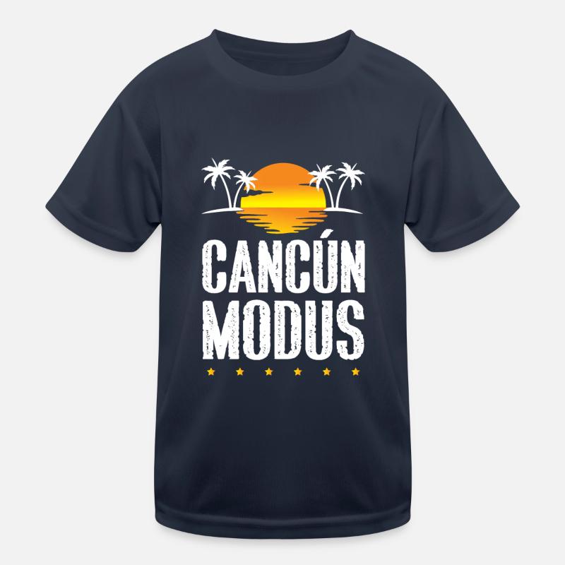 Cancun Mode Kids Functional T-Shirt