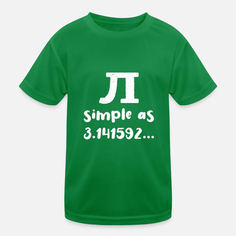 Pi Tag Math Mathematics Humor Pun Kids Functional T-Shirt