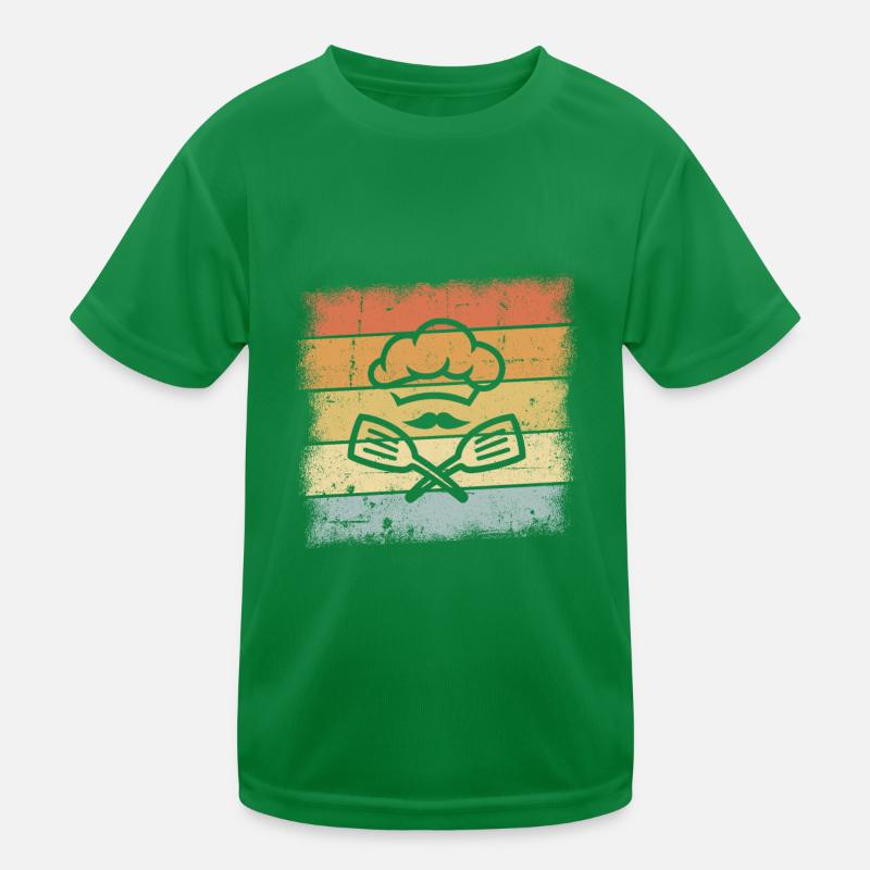 Koch Geschenk Kinder Funktions-T-Shirt