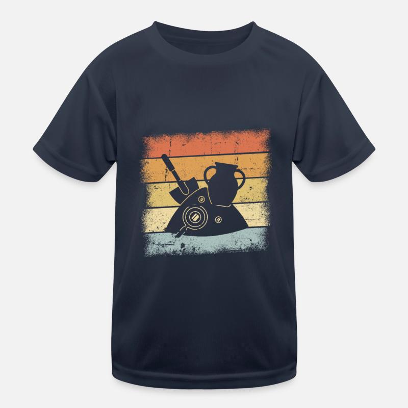 Archaeologist Kids Functional T-Shirt