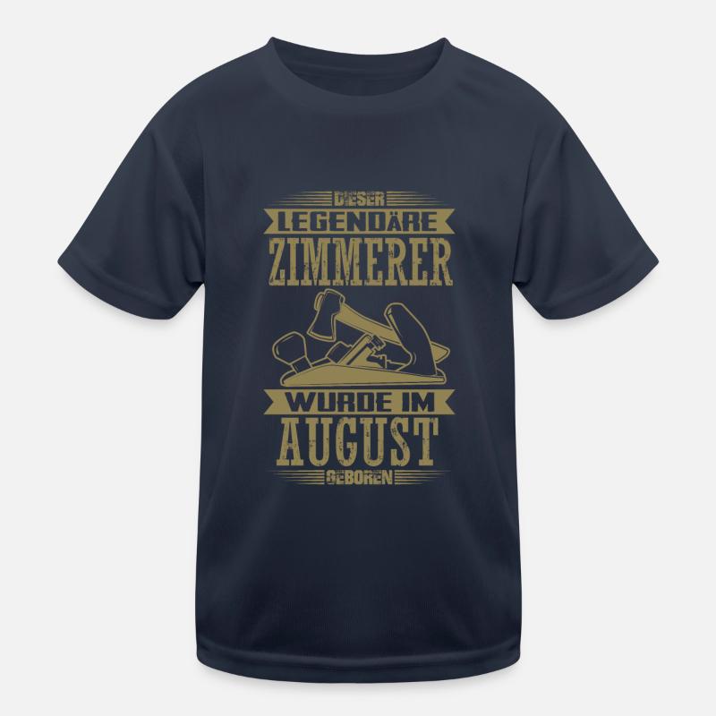 Zimmerer Geburtstag Sprüche Zimmermann Geschenke Kinder Funktions-T-Shirt