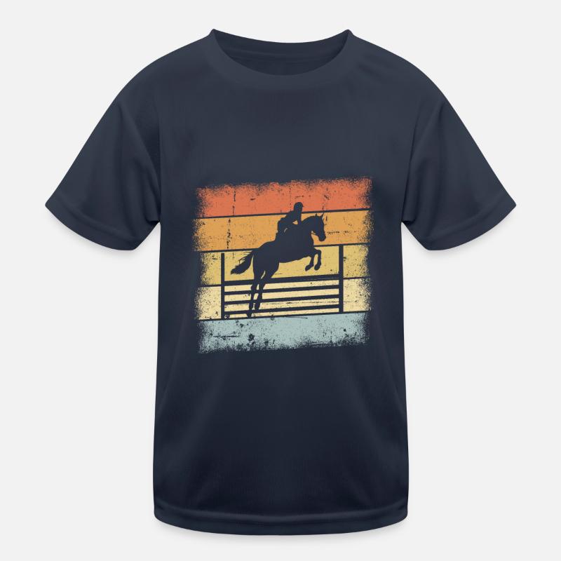 Conception de saut T-shirt sport Enfant