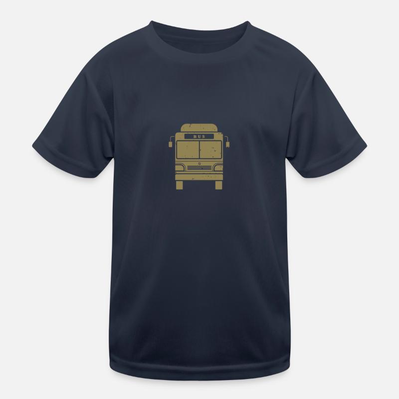 Bus bus driver school bus driver Kids Functional T-Shirt