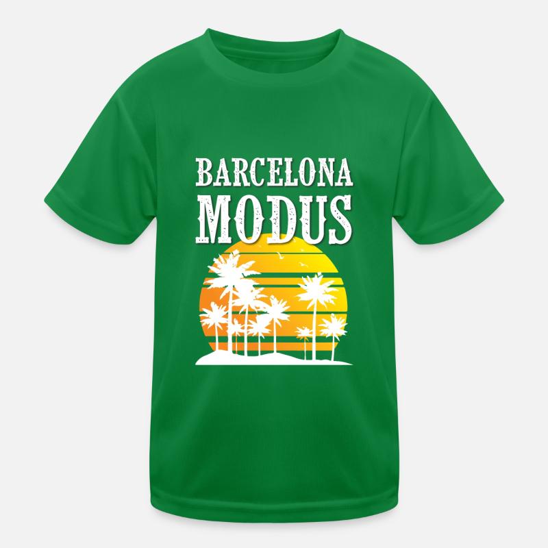 Mode Barcelone T-shirt sport Enfant