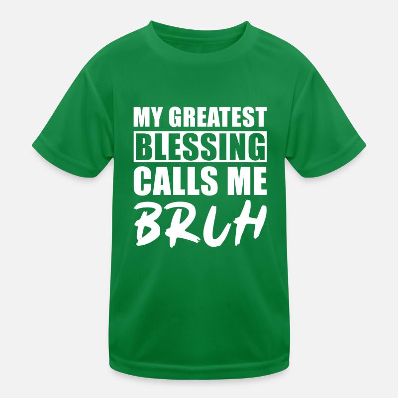 Bruh Kids Functional T-Shirt