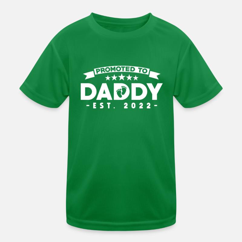 Daddy 2022 Kinder Funktions-T-Shirt