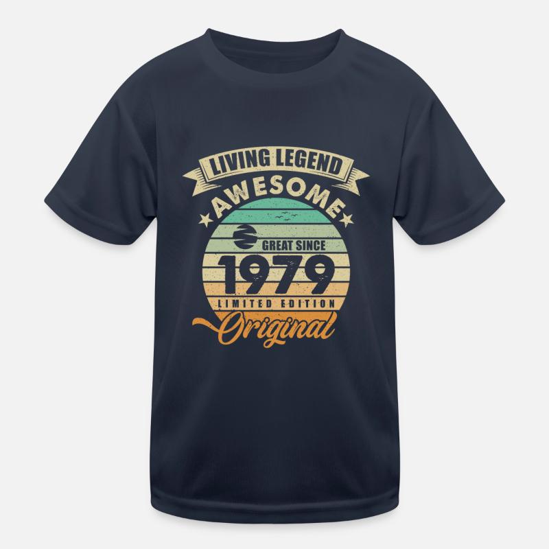 1979 Anniversaire Retro Orginal T-shirt sport Enfant