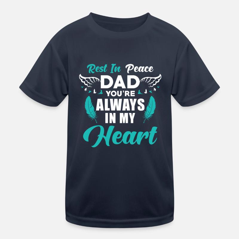 Father Memory Kids Functional T-Shirt