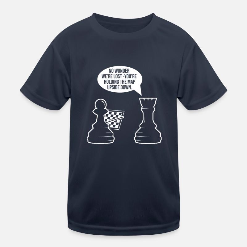 Pièces d’échecs hess Meme T-shirt sport Enfant