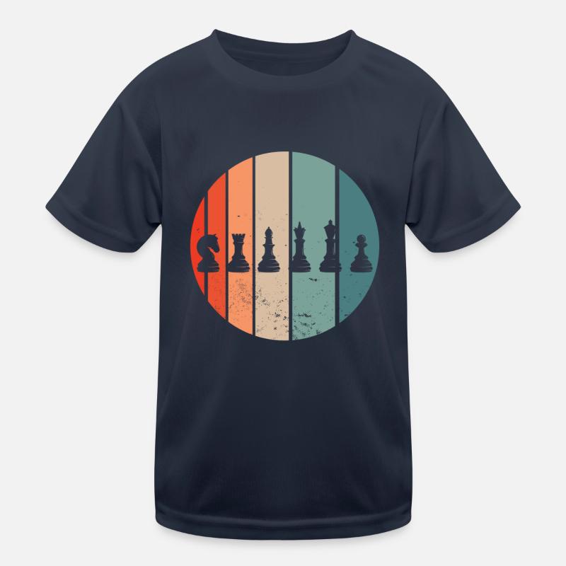 Chess Chess Pieces Chess Kids Functional T-Shirt