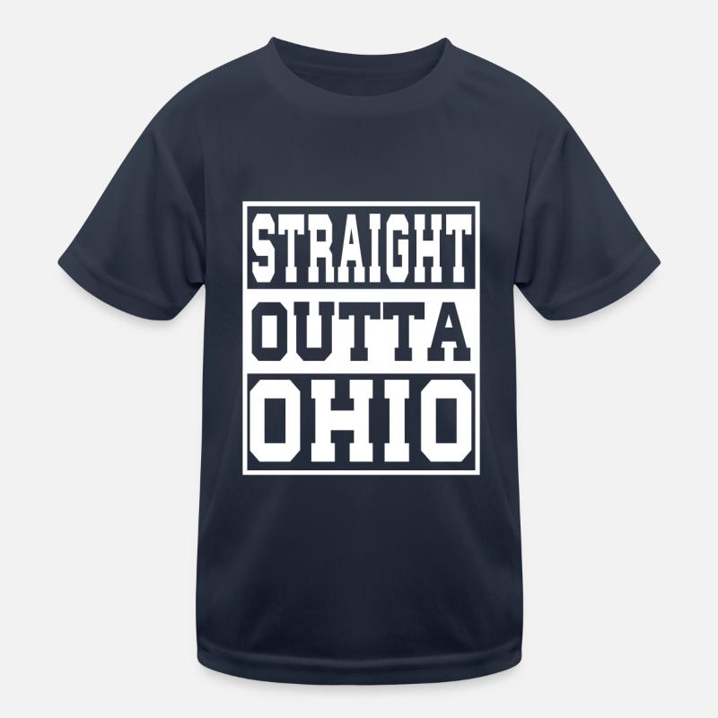 Ohio Saying Funny Ohio Gift Kids Functional T-Shirt