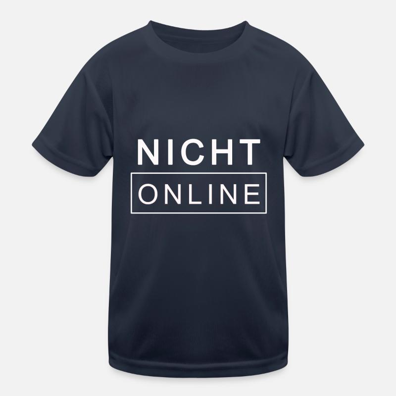 Offline Kein Signal Internet Lustiger Spruch Kinder Funktions-T-Shirt