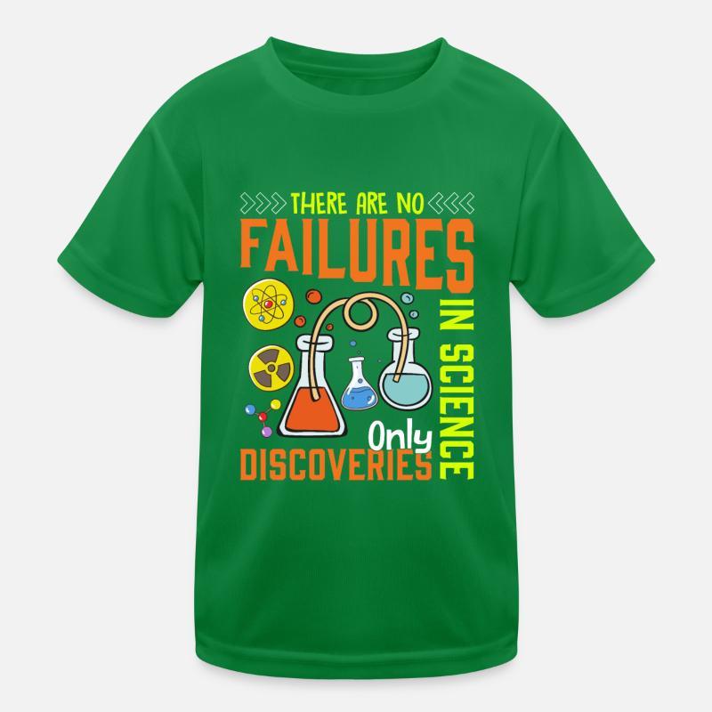 Pas d’échecs en science plus drôle T-shirt sport Enfant