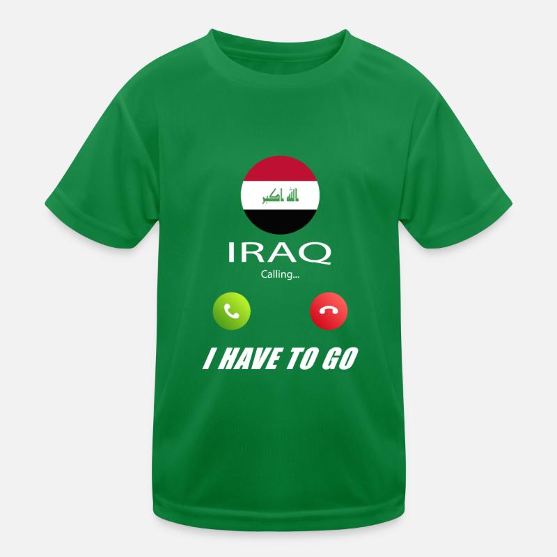 L’Irak appelle les drapeaux lusiger T-shirt sport Enfant