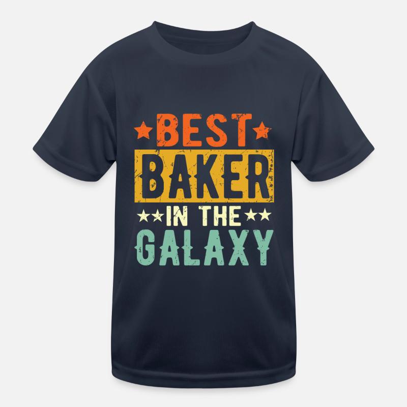 Best Bäcker ever Bäcker Geschenk Kinder Funktions-T-Shirt