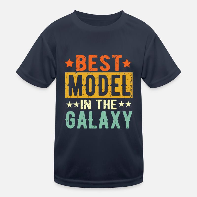 Best Model ever Model Gift Kids Functional T-Shirt