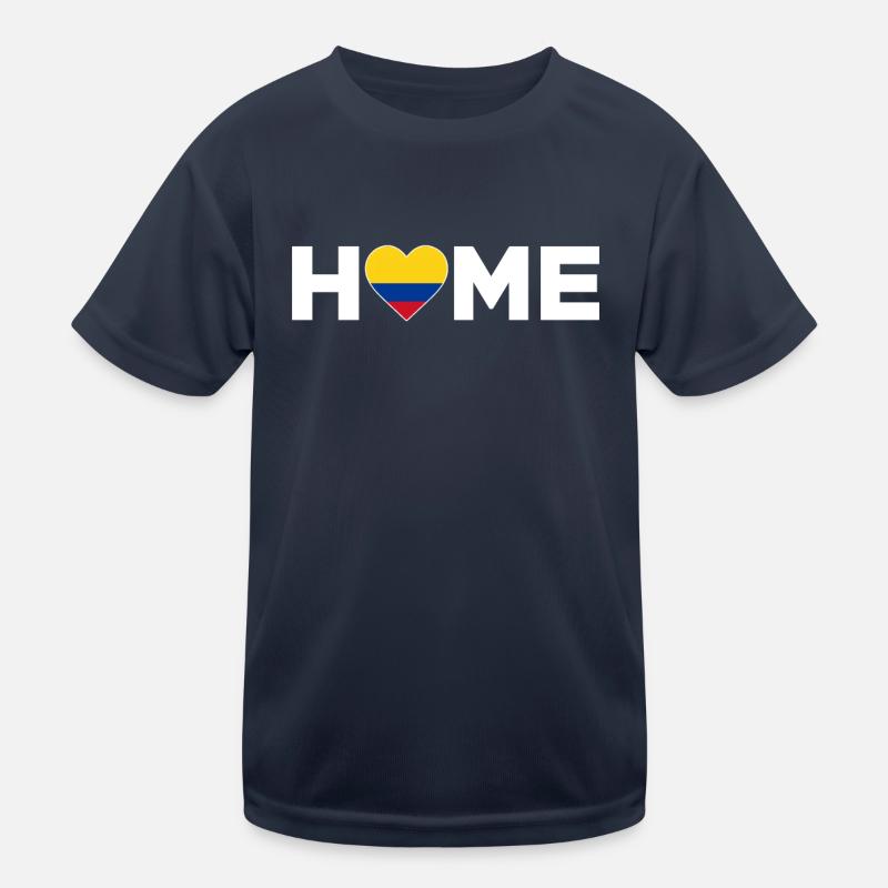 Colombie Patrie Colombie Drapeau T-shirt sport Enfant