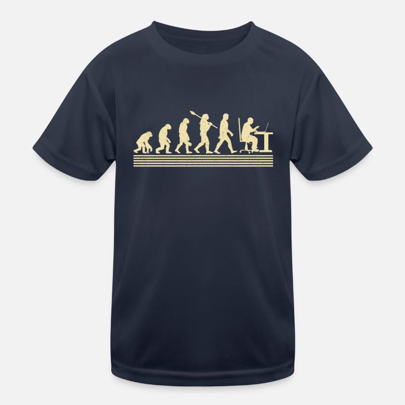 Évolution du programmeur informatique T-shirt sport Enfant