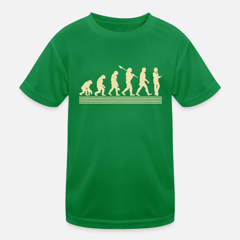 Evolution Des Veranstaltungsplaners Kinder Funktions-T-Shirt