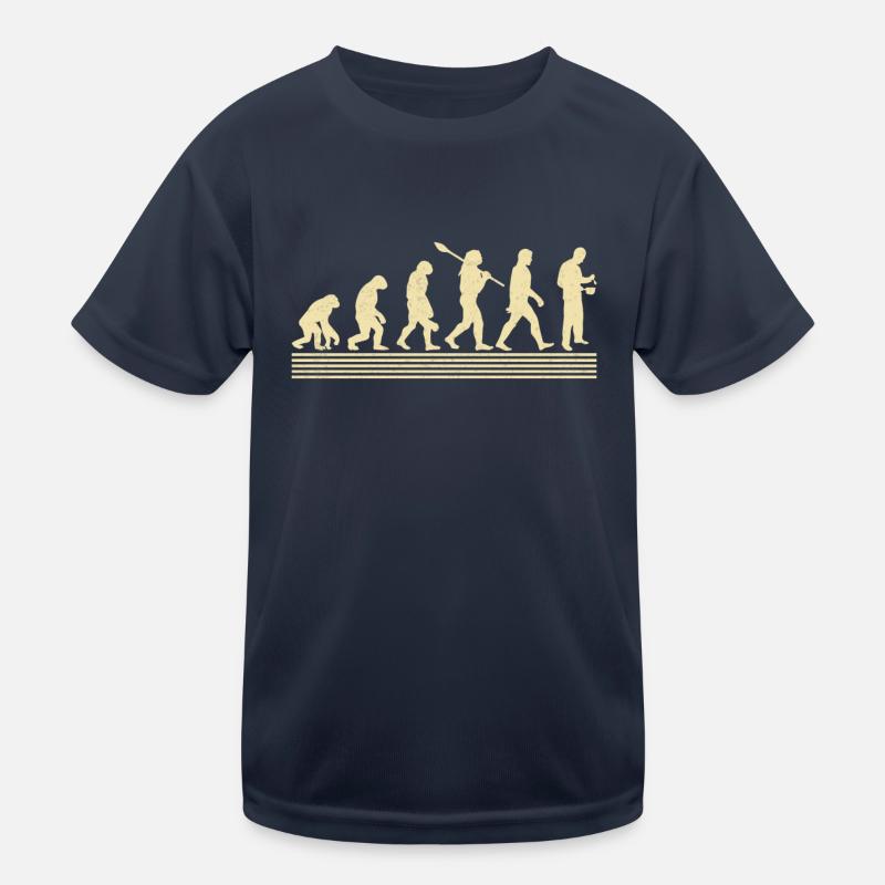 Koch-evolution Kinder Funktions-T-Shirt