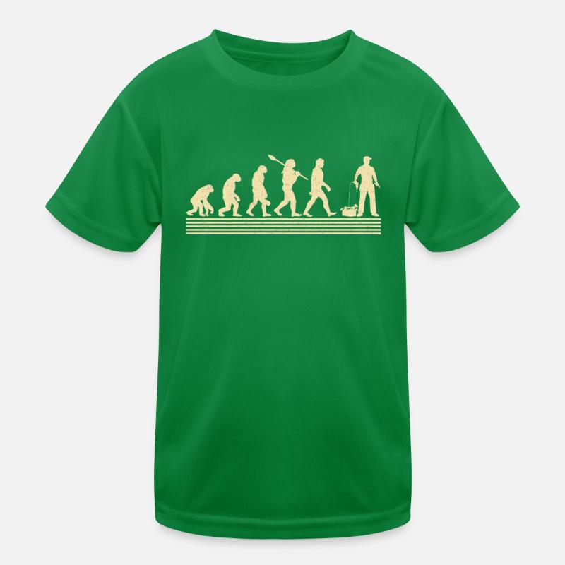 Mechanische Evolution Kinder Funktions-T-Shirt