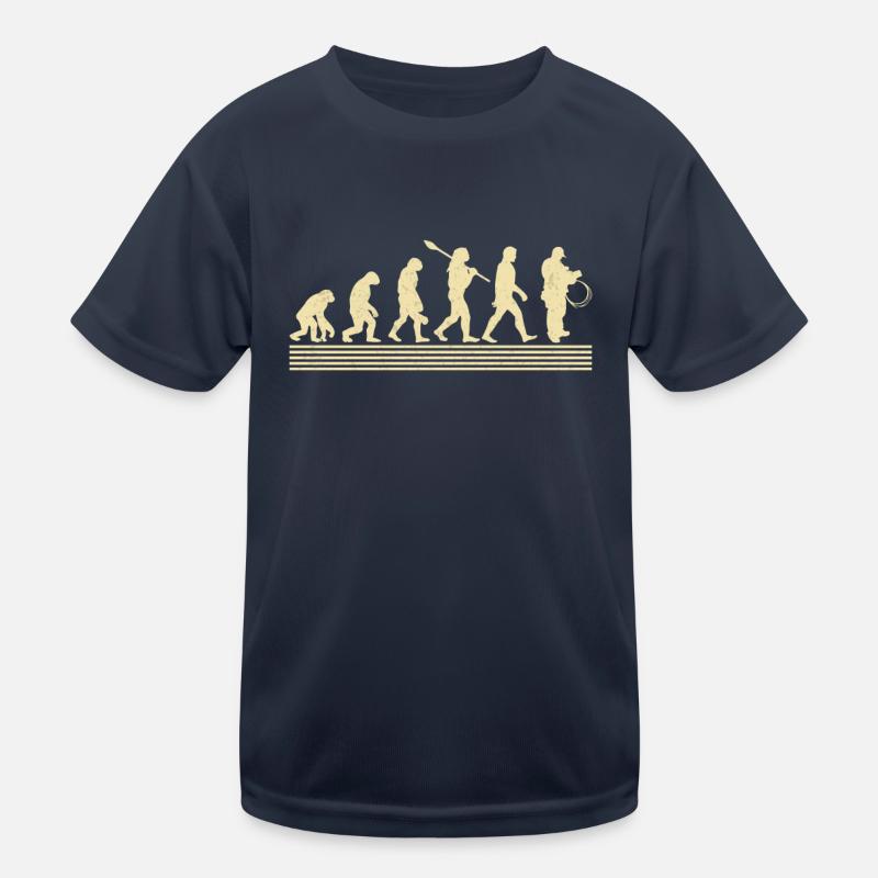 Elektriker-evolution Kinder Funktions-T-Shirt