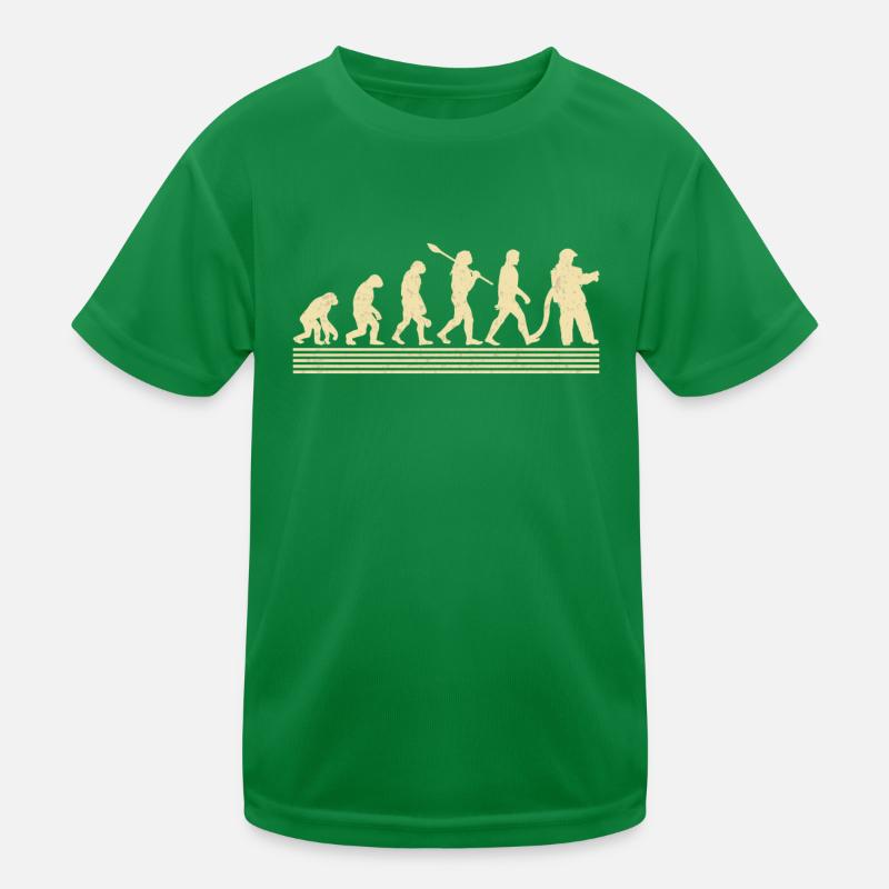 Évolution des pompiers T-shirt sport Enfant