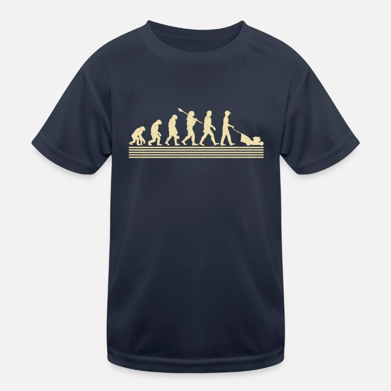 Gärtner-evolution Kinder Funktions-T-Shirt