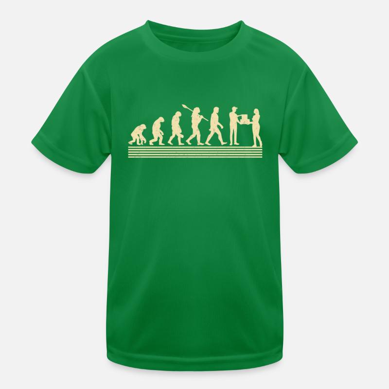Package carrier evolution Kids Functional T-Shirt