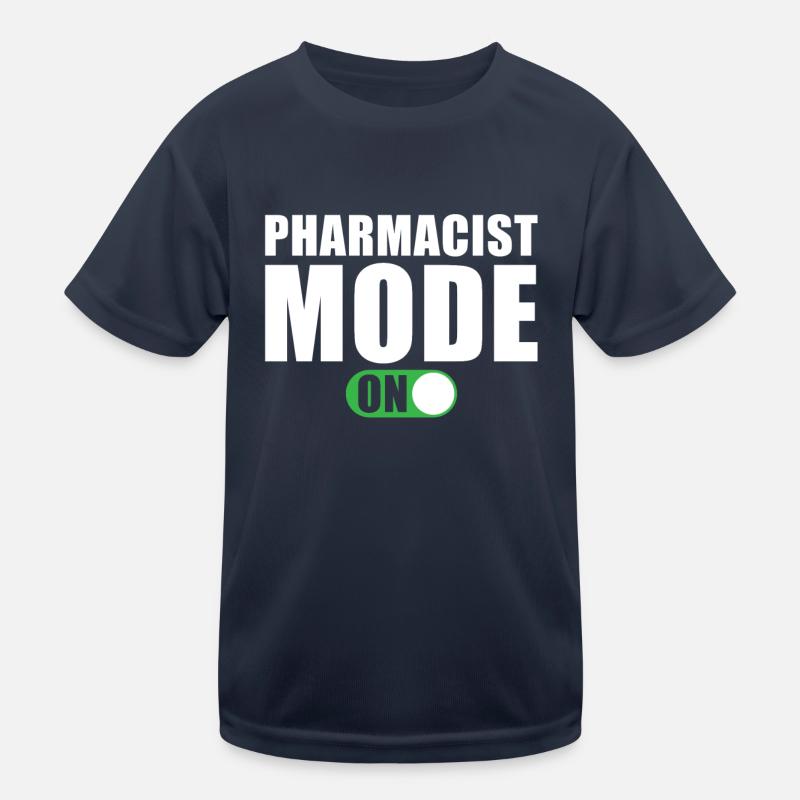 Apotheker Modus An Lustig Apotheker Geschenk Kinder Funktions-T-Shirt