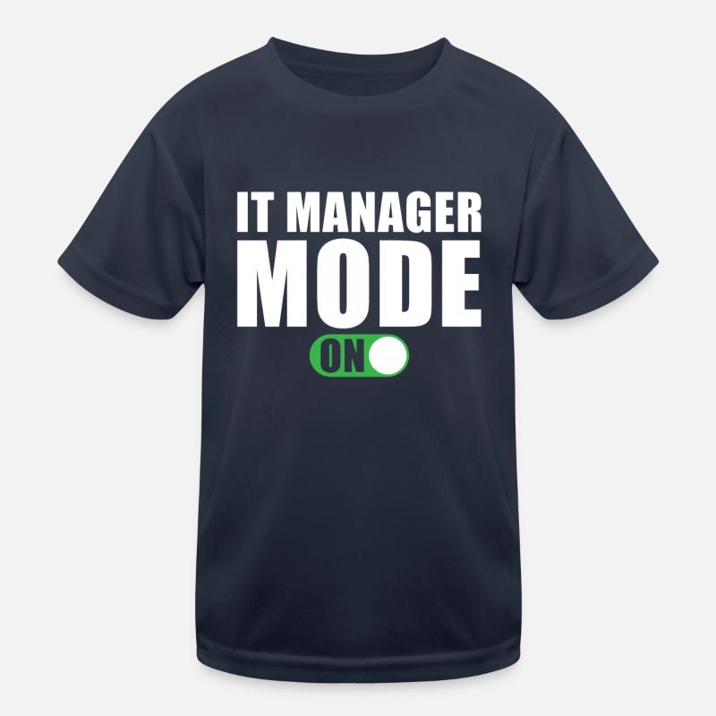 It-manager Modus an Lustig It-manager Geschenk Kinder Funktions-T-Shirt