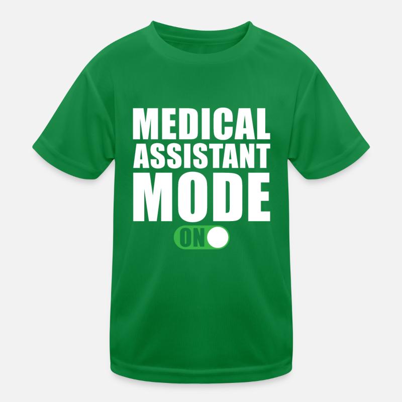 Medical Assistant Mode On Kids Functional T-Shirt