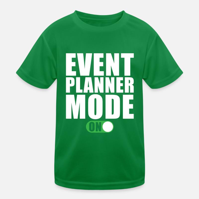 Event Scheduler Mode On Kids Functional T-Shirt