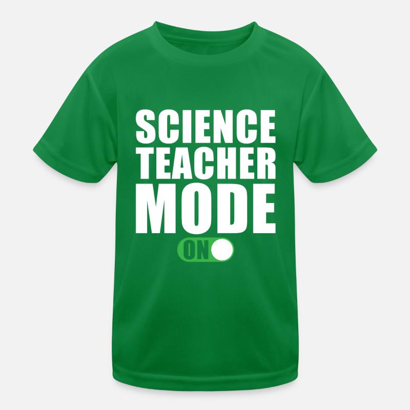 Mode Professeur de sciences An T-shirt sport Enfant