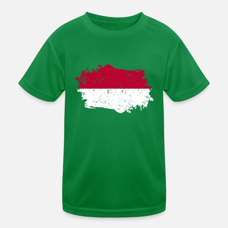 Ads Flag Grunge Ads Flag Kids Functional T-Shirt