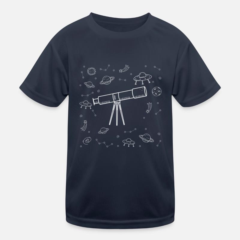 Télescope d’astronomie T-shirt sport Enfant
