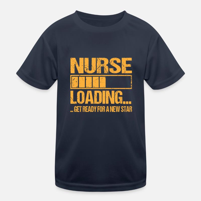Krankenschwester loading Krankenschwester Kinder Funktions-T-Shirt