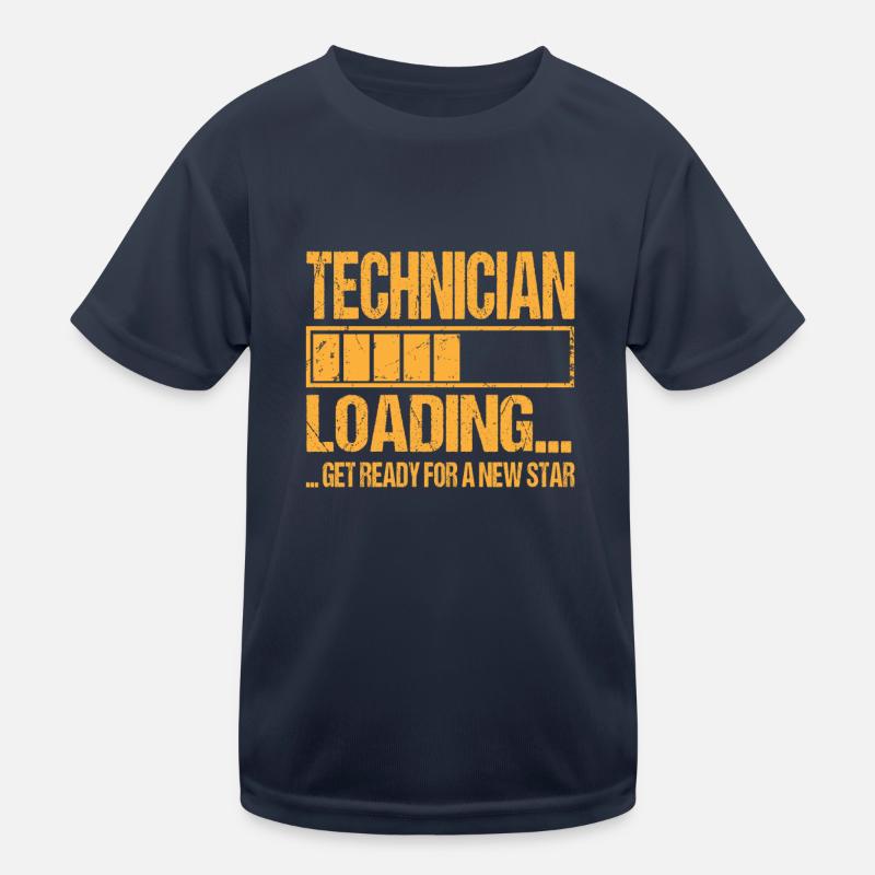 Technician loading Technician Training Kids Functional T-Shirt