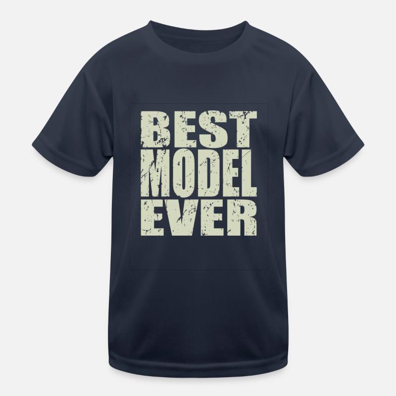 Best Model ever Model Geschenk Kinder Funktions-T-Shirt