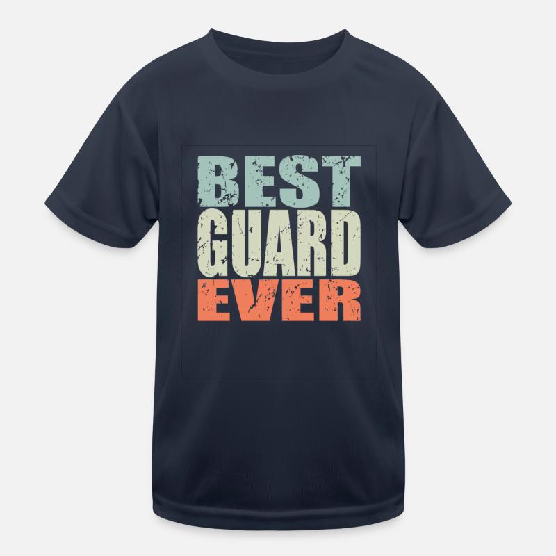 Meilleur gardien de sécurité jamais Security Guard Gift T-shirt sport Enfant