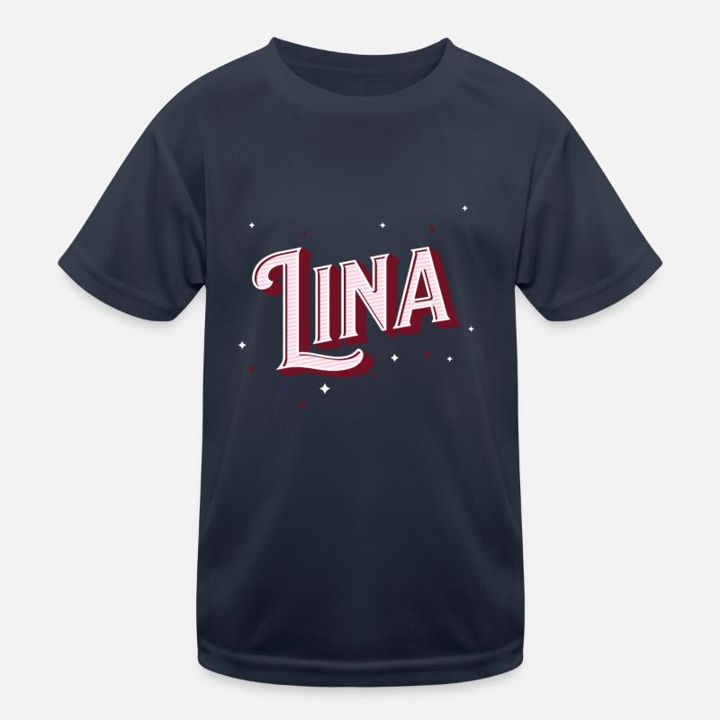 Lina name personalized Kids Functional T-Shirt